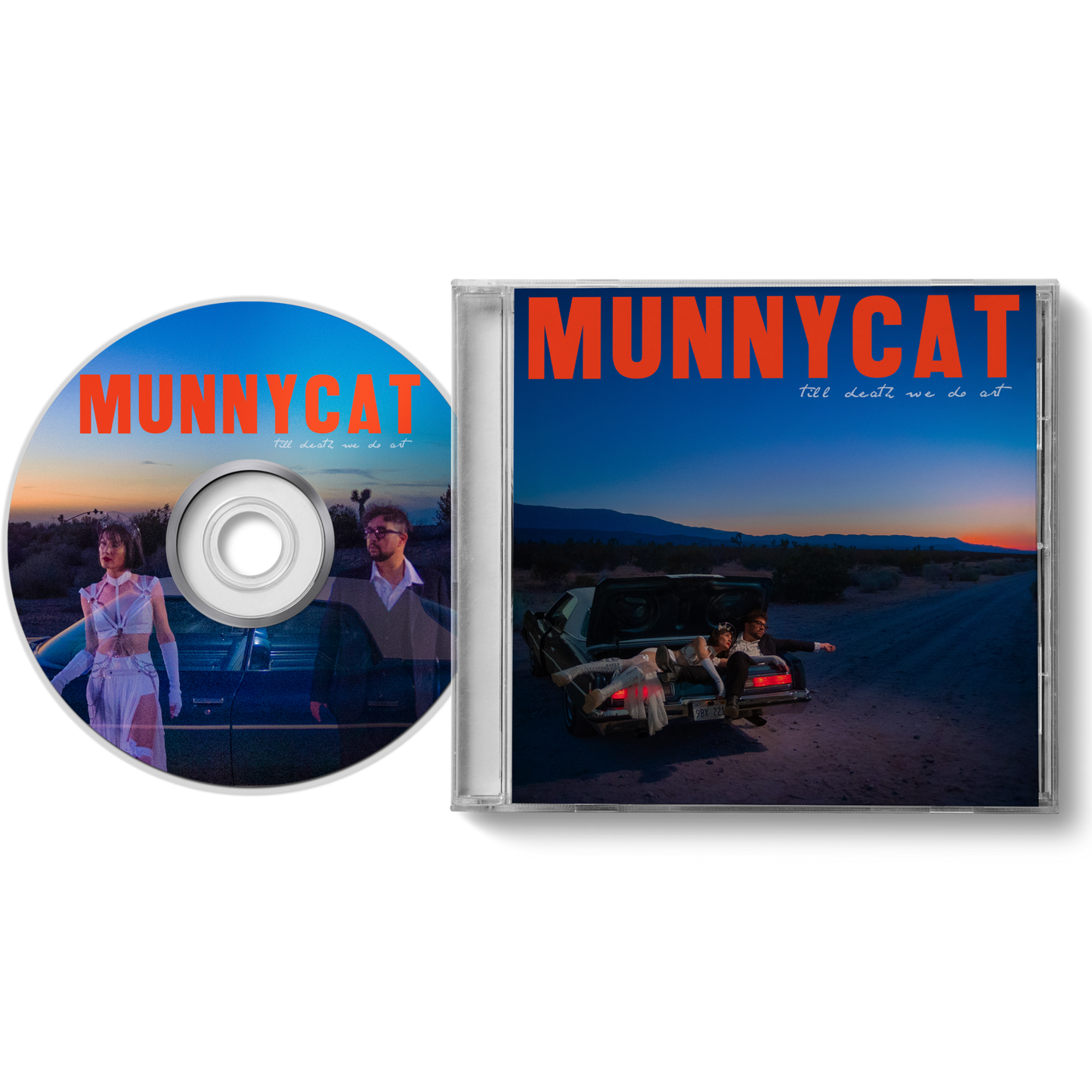 MUNNYCAT - 'till death we do art' CD w/ bonus tracks