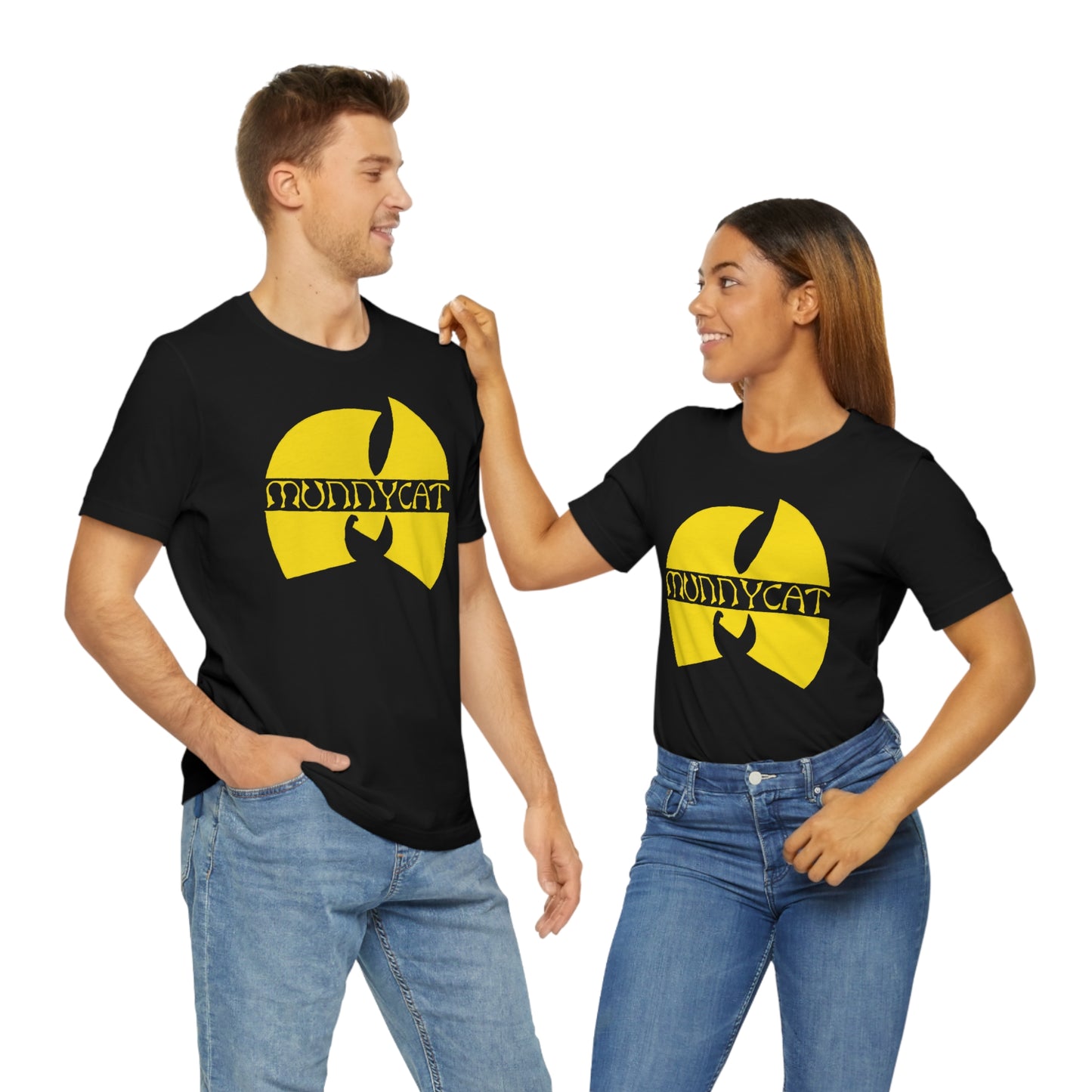 'MUNNYCAT is for the Children' Unisex Jersey Short Sleeve Tee