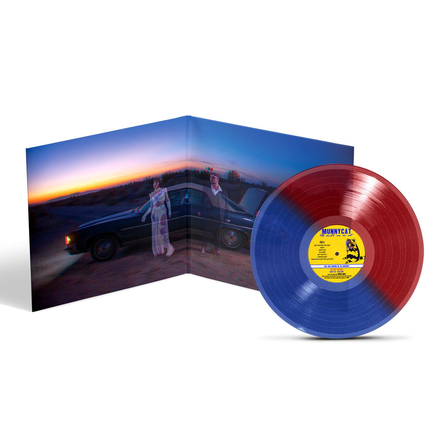 MUNNYCAT - 'till death we do art LP' (Deluxe 3D Edition)