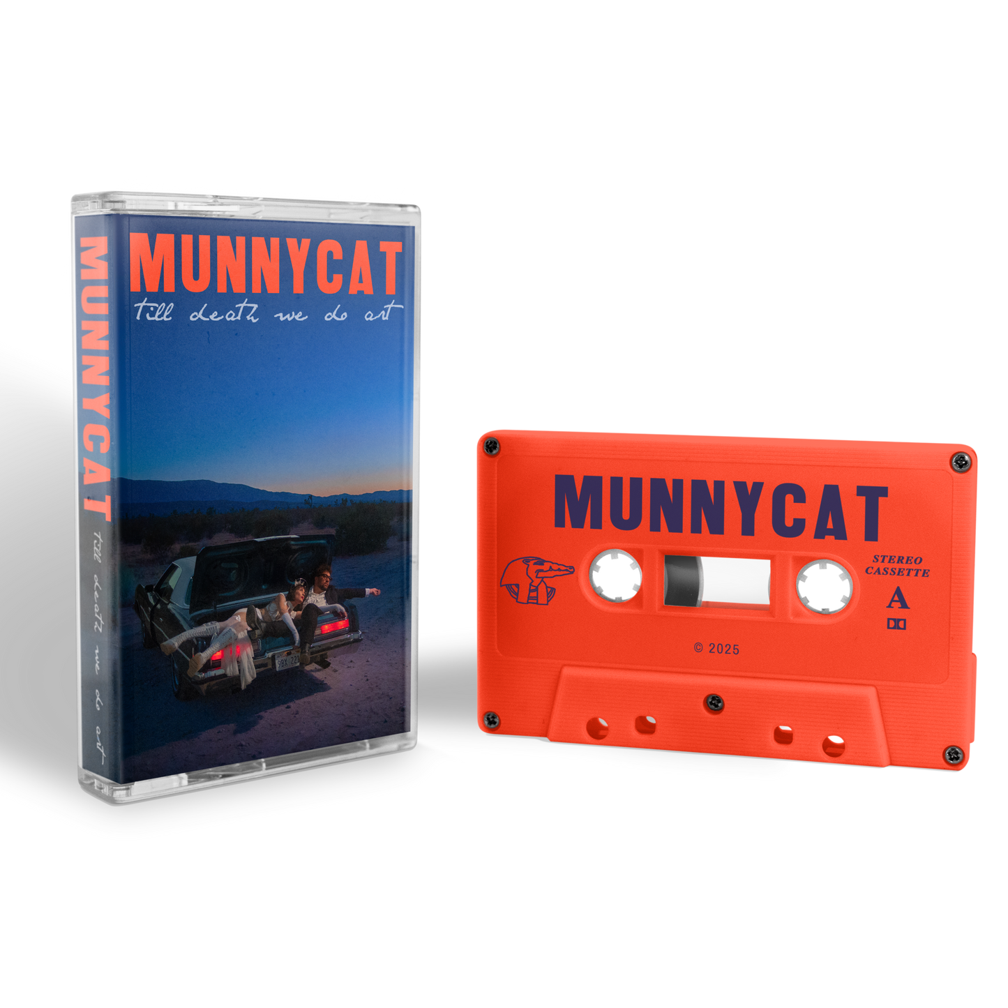 MUNNYCAT - 'till death we do art' cassette w/ bonus tracks