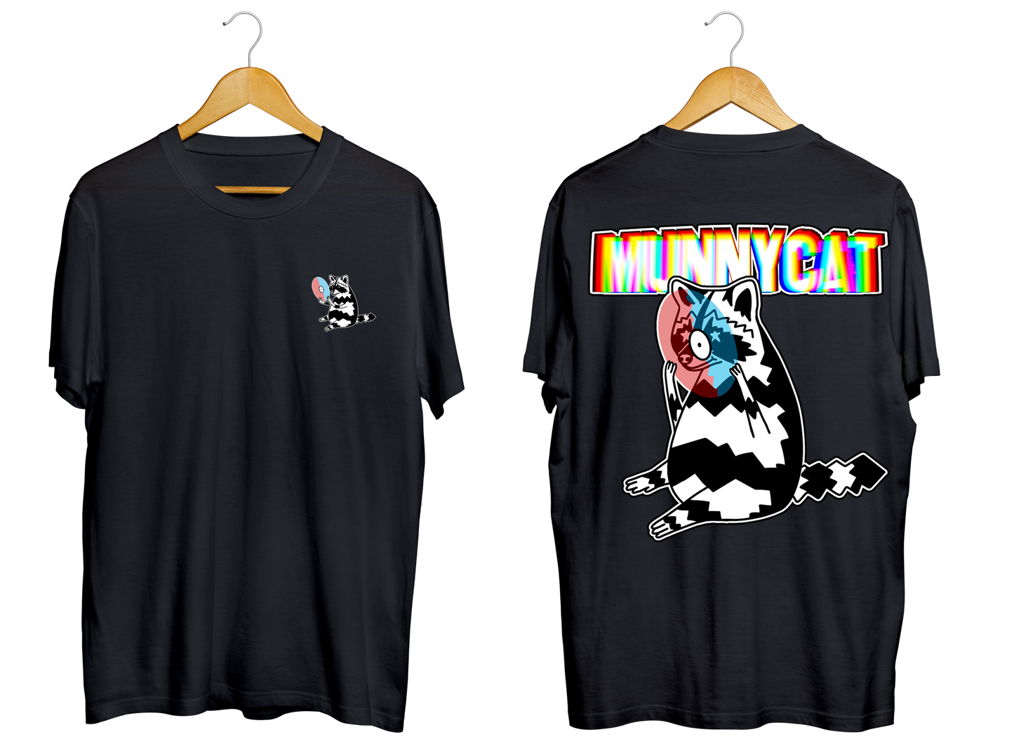 MUNNYCAT - 'till death we do art' Raton Laveur tee