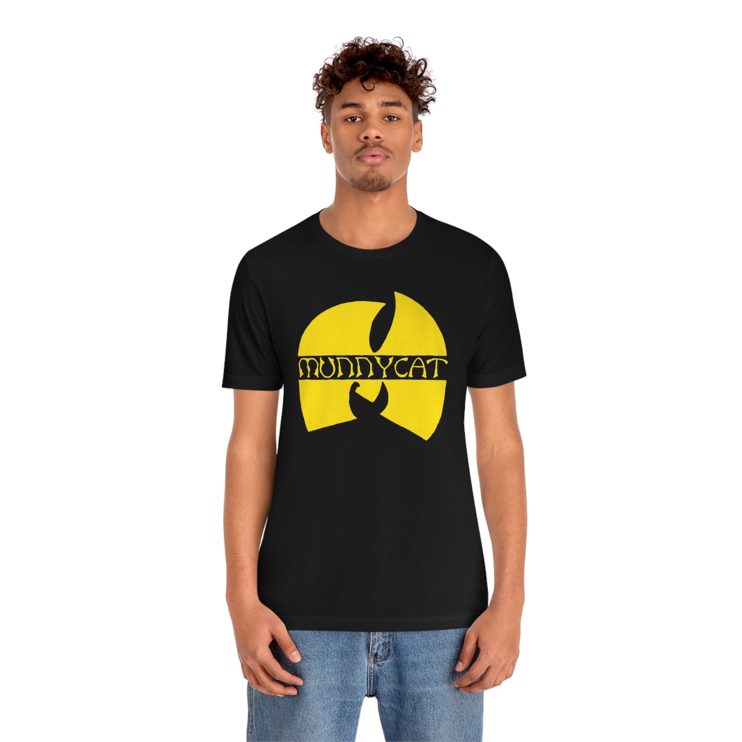 'MUNNYCAT is for the Children' Unisex Jersey Short Sleeve Tee