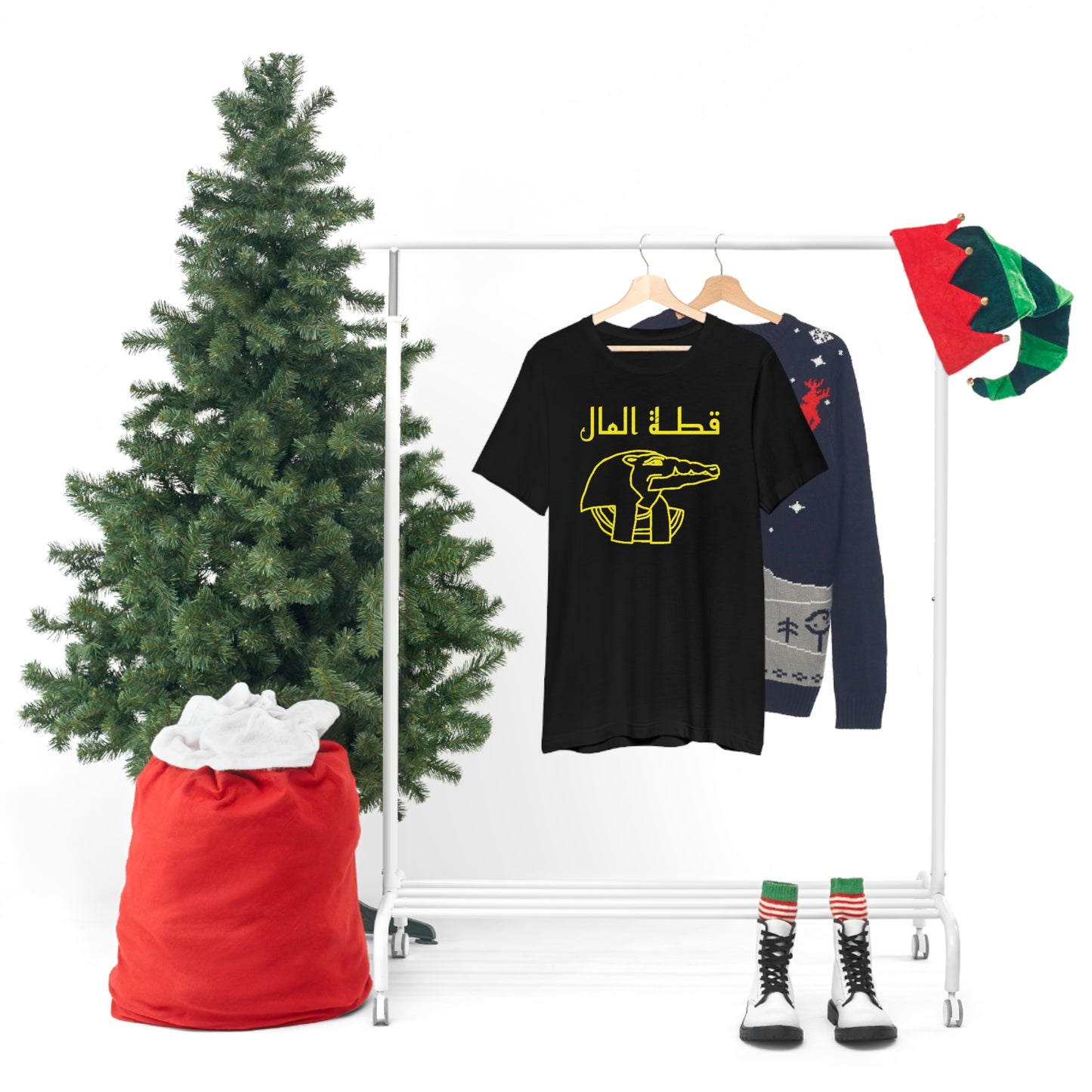 Arabic MUNNYCAT Unisex Jersey Short Sleeve Tee
